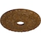 Ekena Millwork Spring Leaf Ceiling Medallion (Canopies up to 5 5/8"), 19 7/8"OD x 3 5/8"ID x 1 1/4"P, Smokey Topaz CM19SPSTF - alternate 2